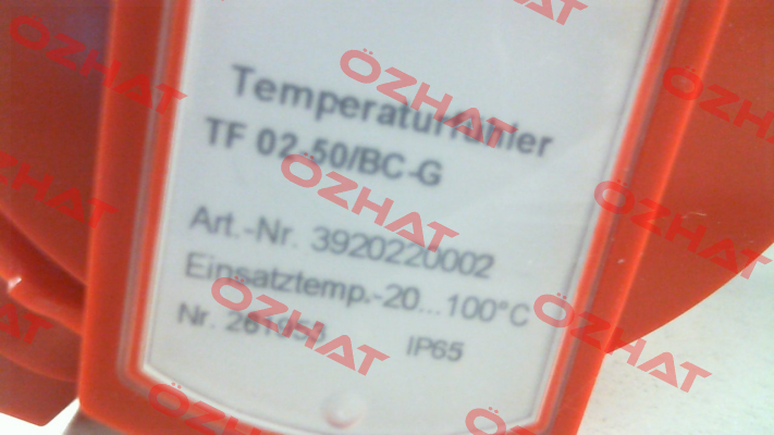 P/N: 3920220002, Type: TF 02-50/BC-G Mazurczak