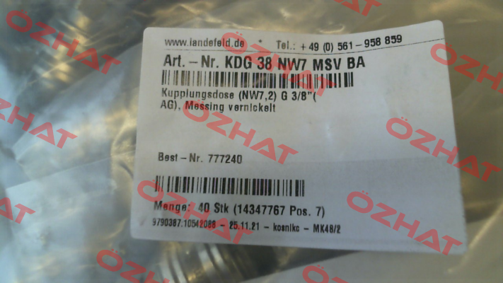 KDG 38 NW7 MSV BA Landefeld
