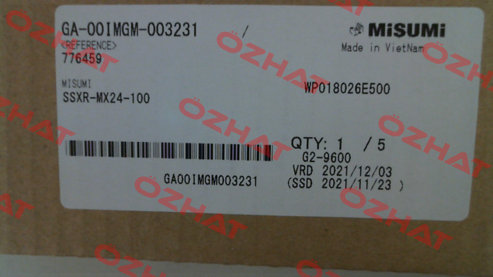 SSXR-MX24-100 Misumi
