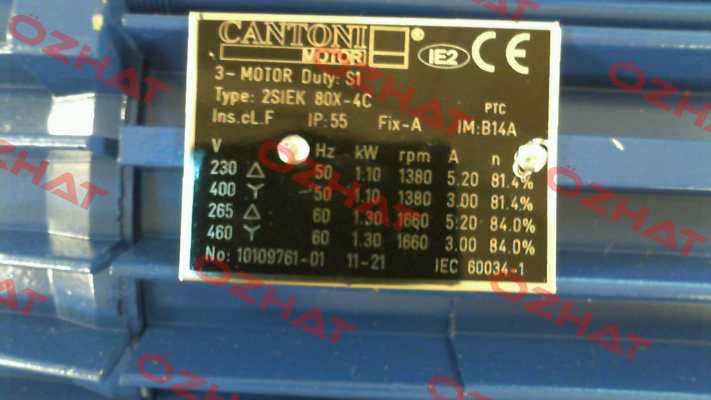 2SIEK 080X-4C Cantoni