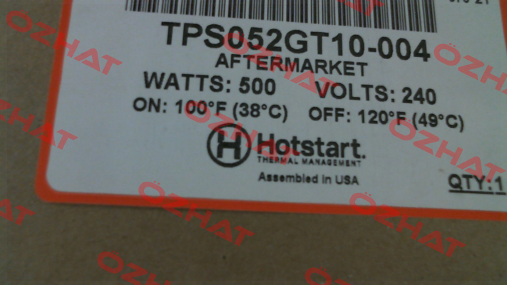 TPS052GT10-004 Hotstart