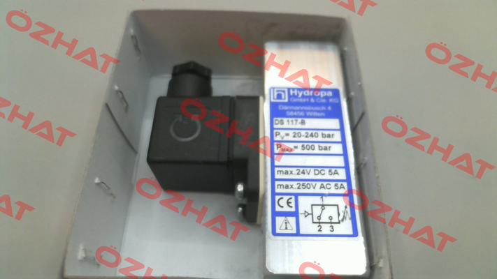 P/N: 117240B Type: DS-117-240/B Hydropa Hydrostar