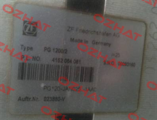 PG 1200/2 ZF Friedrichshafen