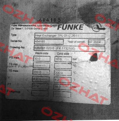TPL01-L-26-11 Funke