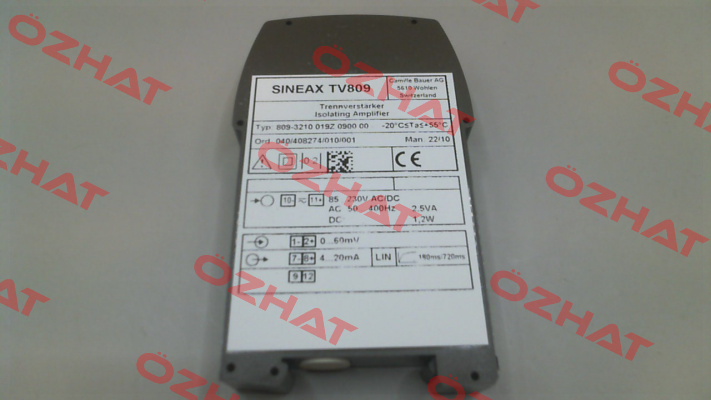 Sineax TV 809 (85..230V DC/AC) Gossen Metrawatt
