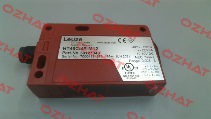 p/n: 50127048, Type: HT46C/4P-M12 Leuze