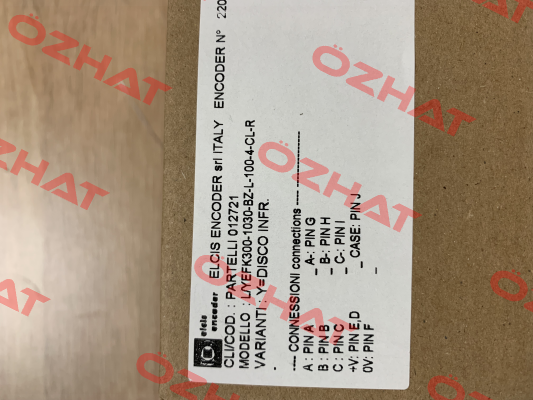 L/YEFK300-1030-BZ-L-100-4-CL-R Elcis