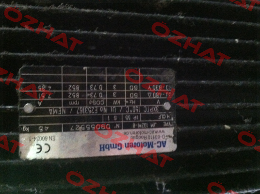 DM-8-B3-3-132M-A-Z1UL  AC Motoren