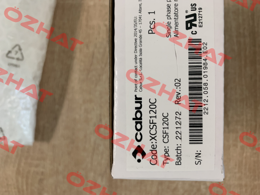 1AXCSF120C Cabur