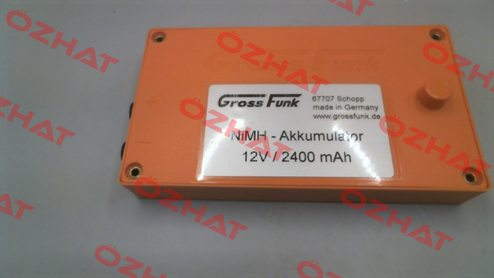 PN: 100-006-635 Type: 12V/2400mAh Ni-MH Gross Funk
