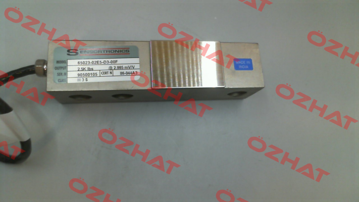 p/n: S6502325K3, type: 65023A-2.5Klbs-D3-3107 Sensortronics