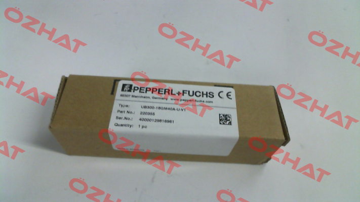 p/n: 220355, Type: UB300-18GM40A-U-V1 Pepperl-Fuchs