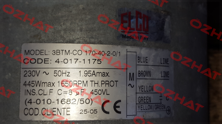 3BTM.CO.170.40.2.0/1 *40171175*  Elco