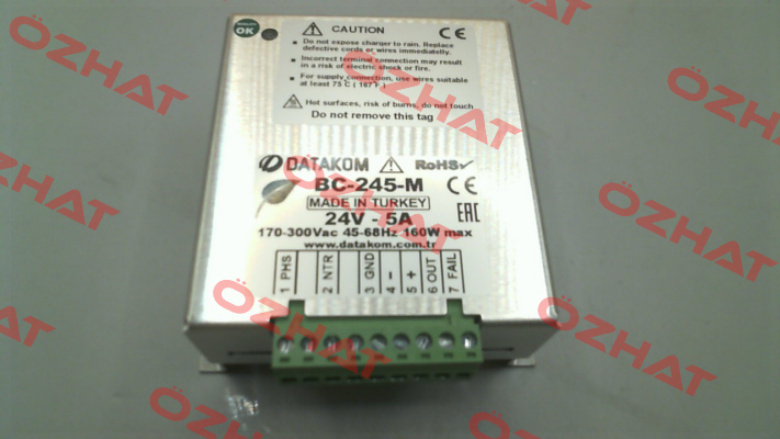 BC-245-M (24V/5A) DATAKOM