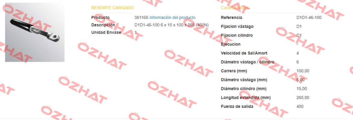 D1D1-46-100 6X15X100X265 400N Epidor