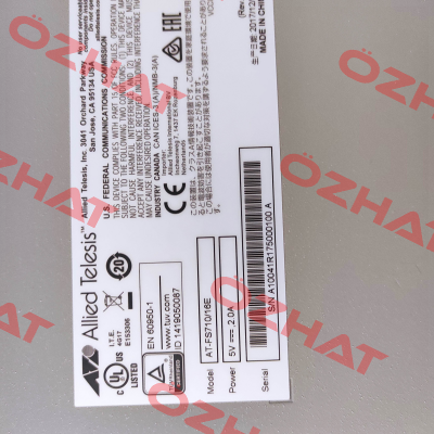 FS710/16E / 990-005846-60 Allied Telesis
