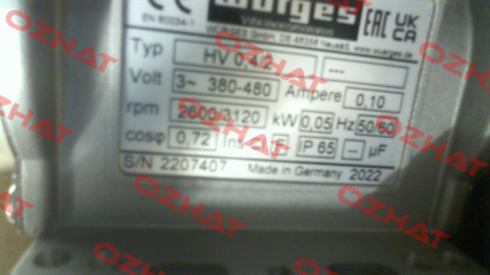 HV 0,4/2 380-480V 50/60Hz / 82060 Wurges