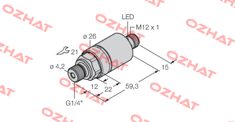 PC003V-204-2UPN8X-H1141 Turck