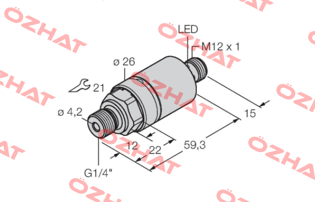 PC016V-204-2UPN8X-H1141 Turck