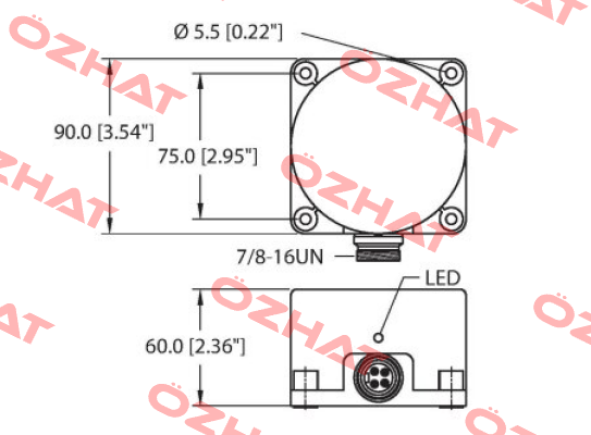 NI60-K90-VN4X-B2141 Turck