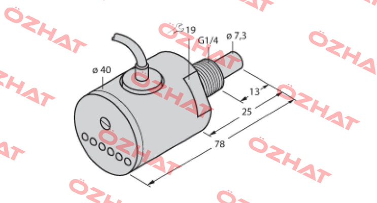 FCS-G1/4A4-ARX/D518 0,3M Turck