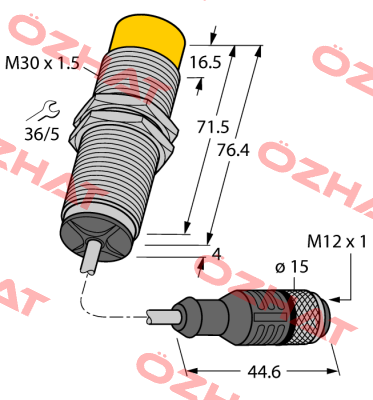 NICP-M30-8P8-0,3-RSC12T Turck