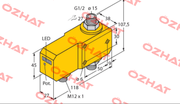 FCI-D15A4P-AP8X-H1141 Turck