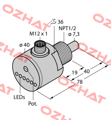 FCS-N1/2A4-AN8X-H1141 Turck