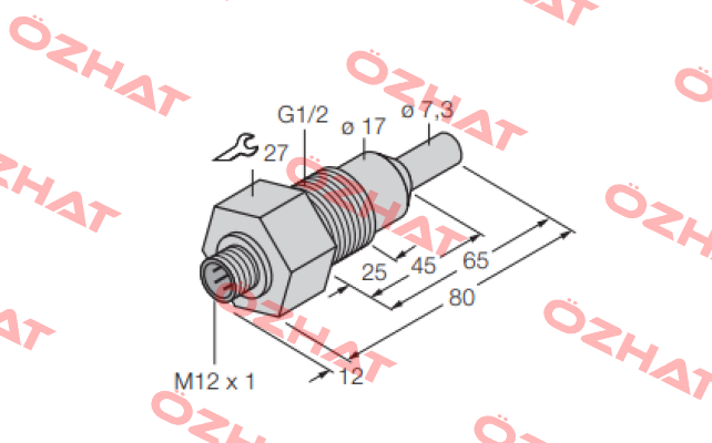 FCS-G1/2A4-NAEX-H1141/AL065 Turck