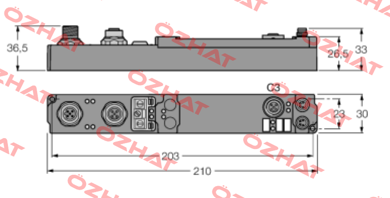 p/n: 6824447, Type: SDPB-10S-1003 Turck