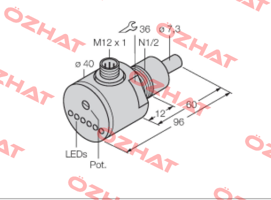FCS-N1/2A4-AP8X-H1141/L060 Turck
