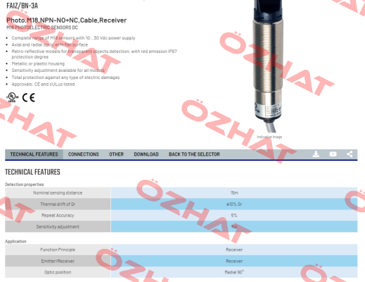 FAIZ/BN-3A Micro Detectors / Diell (now Datasensing)