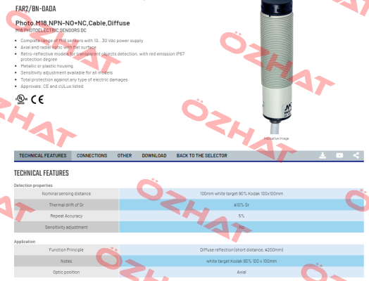 FAR2/BN-0ADA Micro Detectors / Diell (now Datasensing)