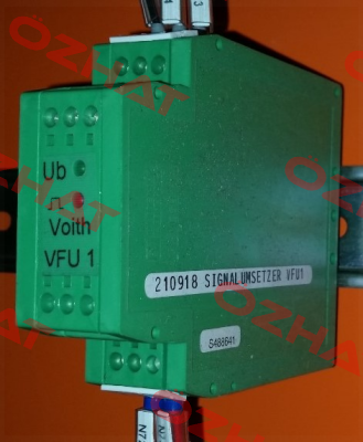 VFU1, serial no: S488641  Voith