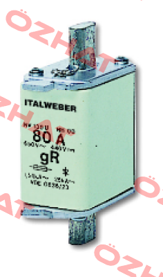 P/N: 1539050 Type: Fus NH00C HRC aR 50A 690V Italweber