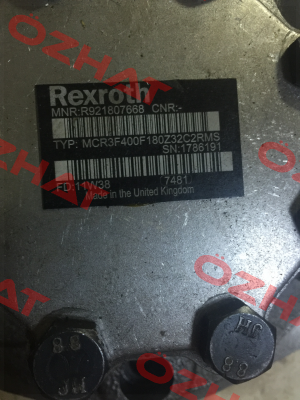 MCR3F400F180Z32C2RMS  Rexroth