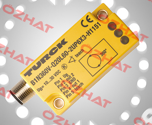 B1N360V-Q20L60-2UP6X3-H1151 Turck