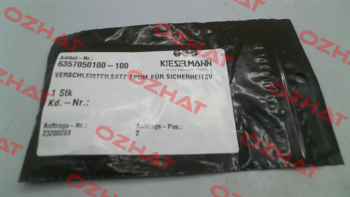 6357050100-100 / Repair kit to 18204048/2.1-4 Kieselmann