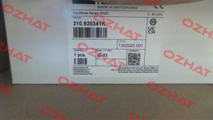 210.920341K Huba Control