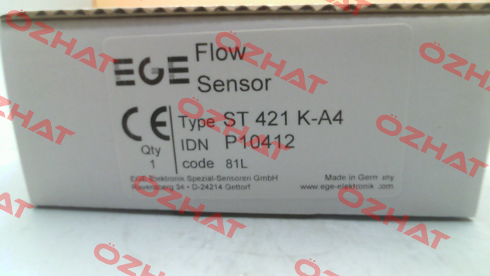 p/n: P10412, Type: ST 421 K-A4 Ege