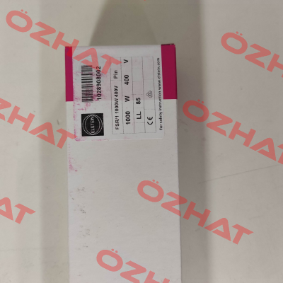T-FSR/1 (= T-FSR) 1000 W 400 V Elstein