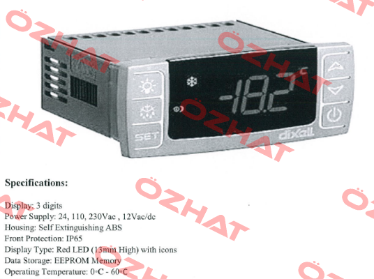 XR77CX-5N7I3 OEM Dixell