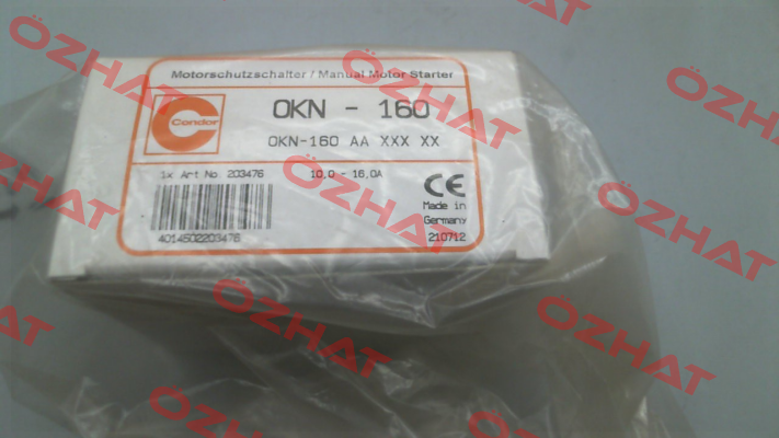 203476 / 16A OKN-160 AA XXX Condor