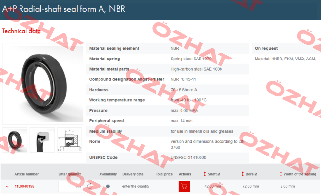 NBR 70.45-11 Angst-Pfister