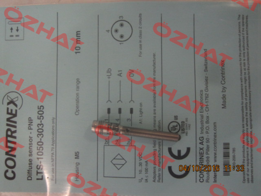 p/n: 620-200-785, Type: LTS-1050-303-505 Contrinex