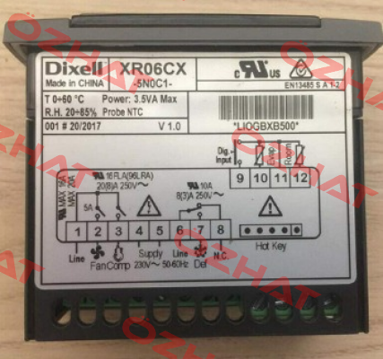 XR06CX-5N0C1 Dixell
