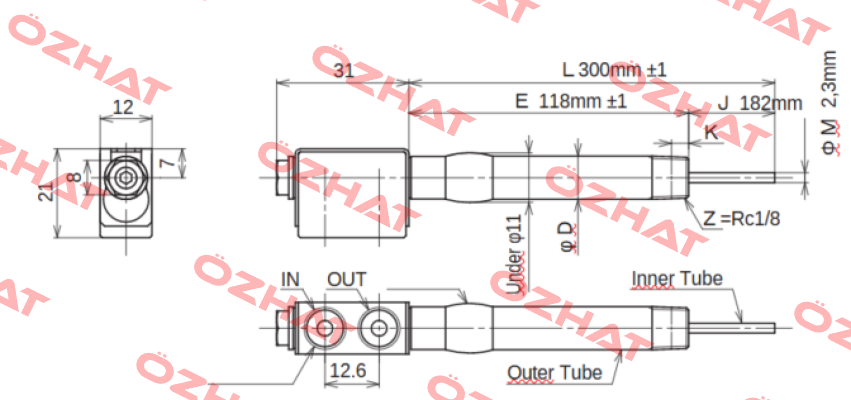 JC-KRM-10-L300-E118-J182-M2.3 Ahresty-tec