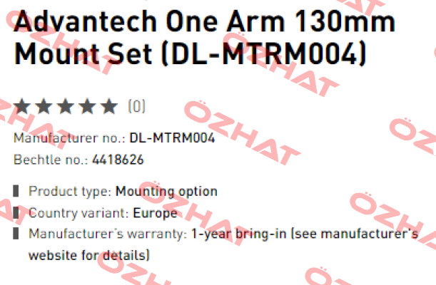 DL-MTRM004 Advantech