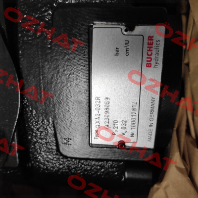 100017812 / QX42-032R Bucher