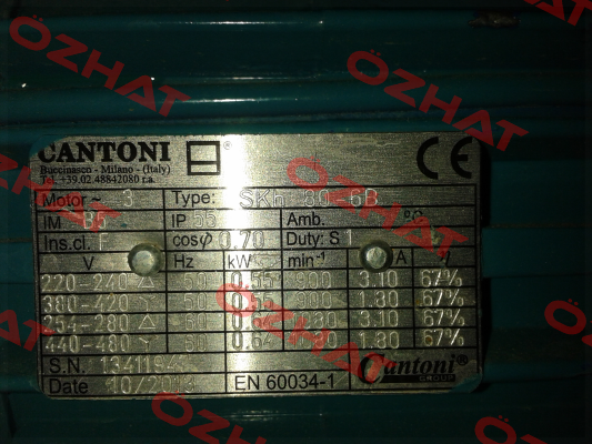 SKH 080B-6  Cantoni